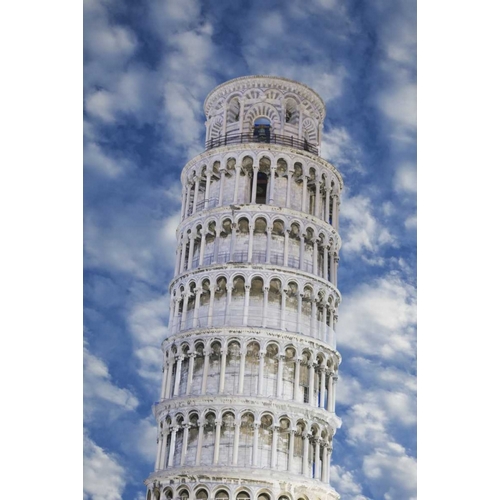 Italy, Pisa Top part of the Leaning Tower